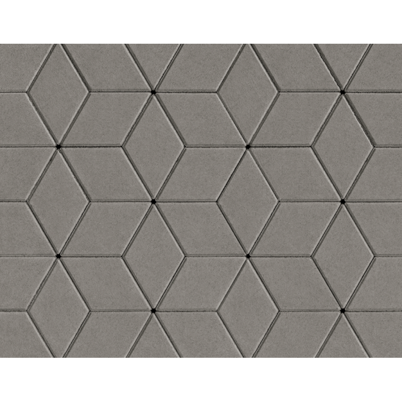 Ромб сірий 60мм.