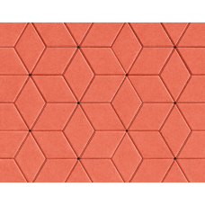 Ромб теракот 60мм.