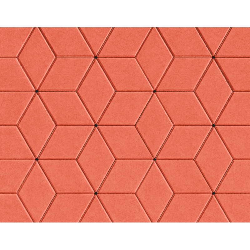 Ромб теракот 60мм. Ромб теракот 60мм.