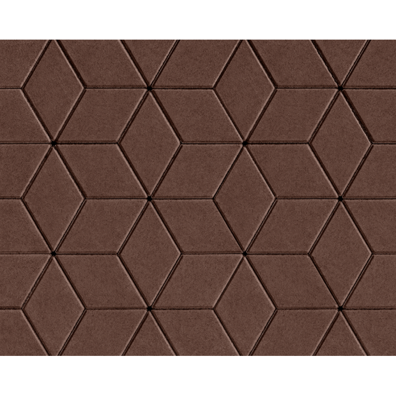 Ромб коричневий 60мм.